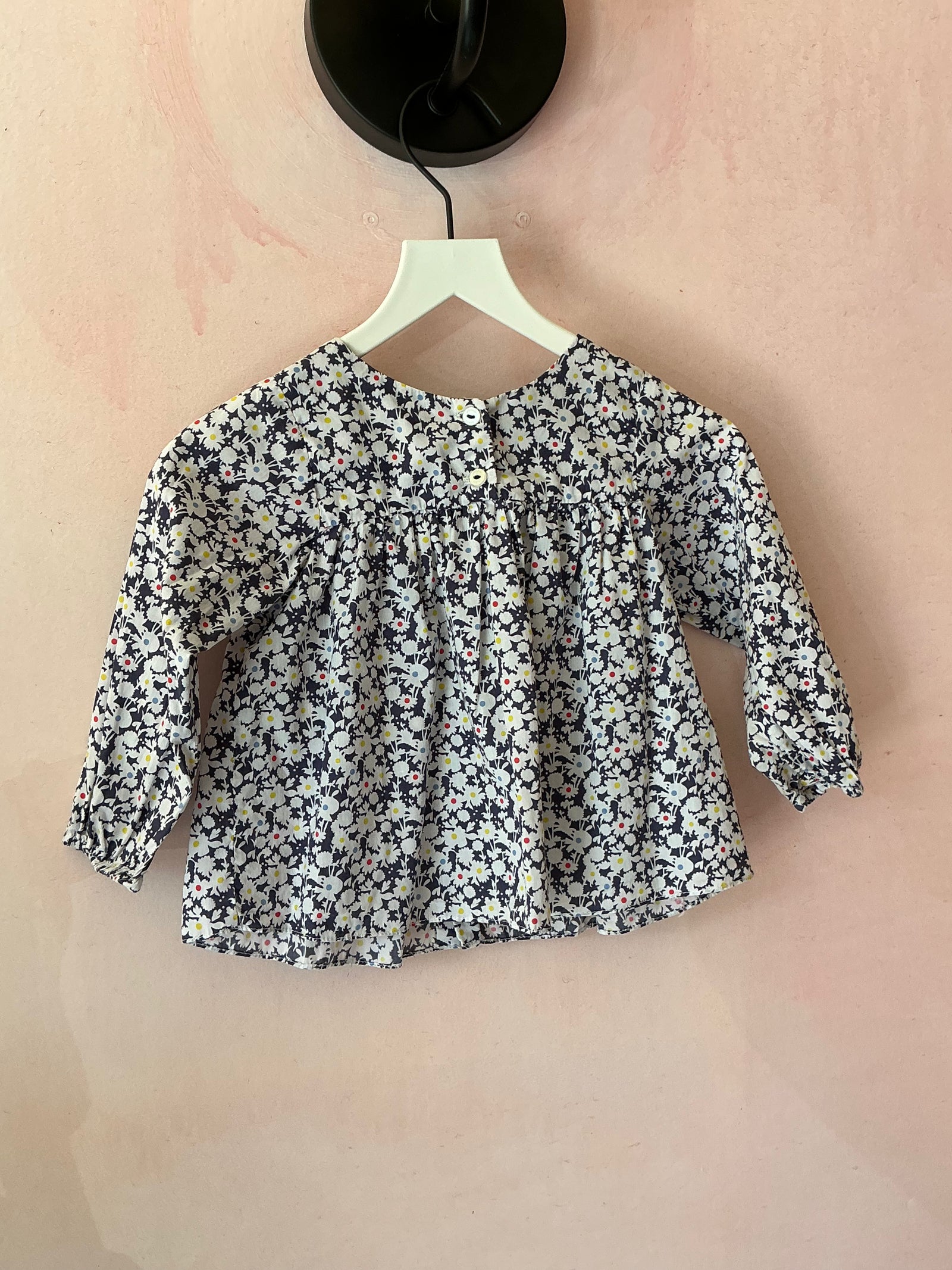 jacadi floral Blouse / 12 months