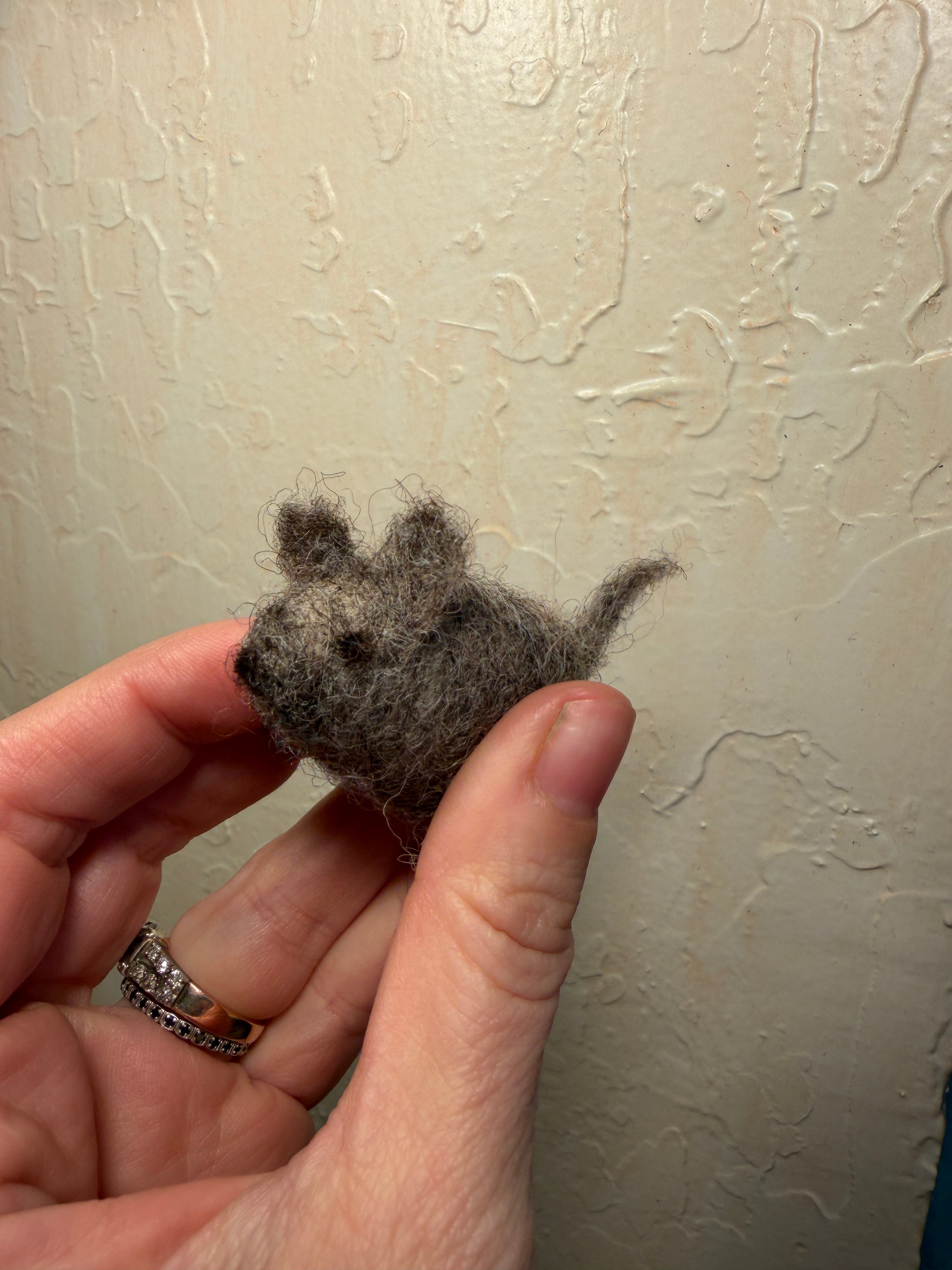 Grownups Needle Felt a Mouse with Teacher Julianna (Sunday)