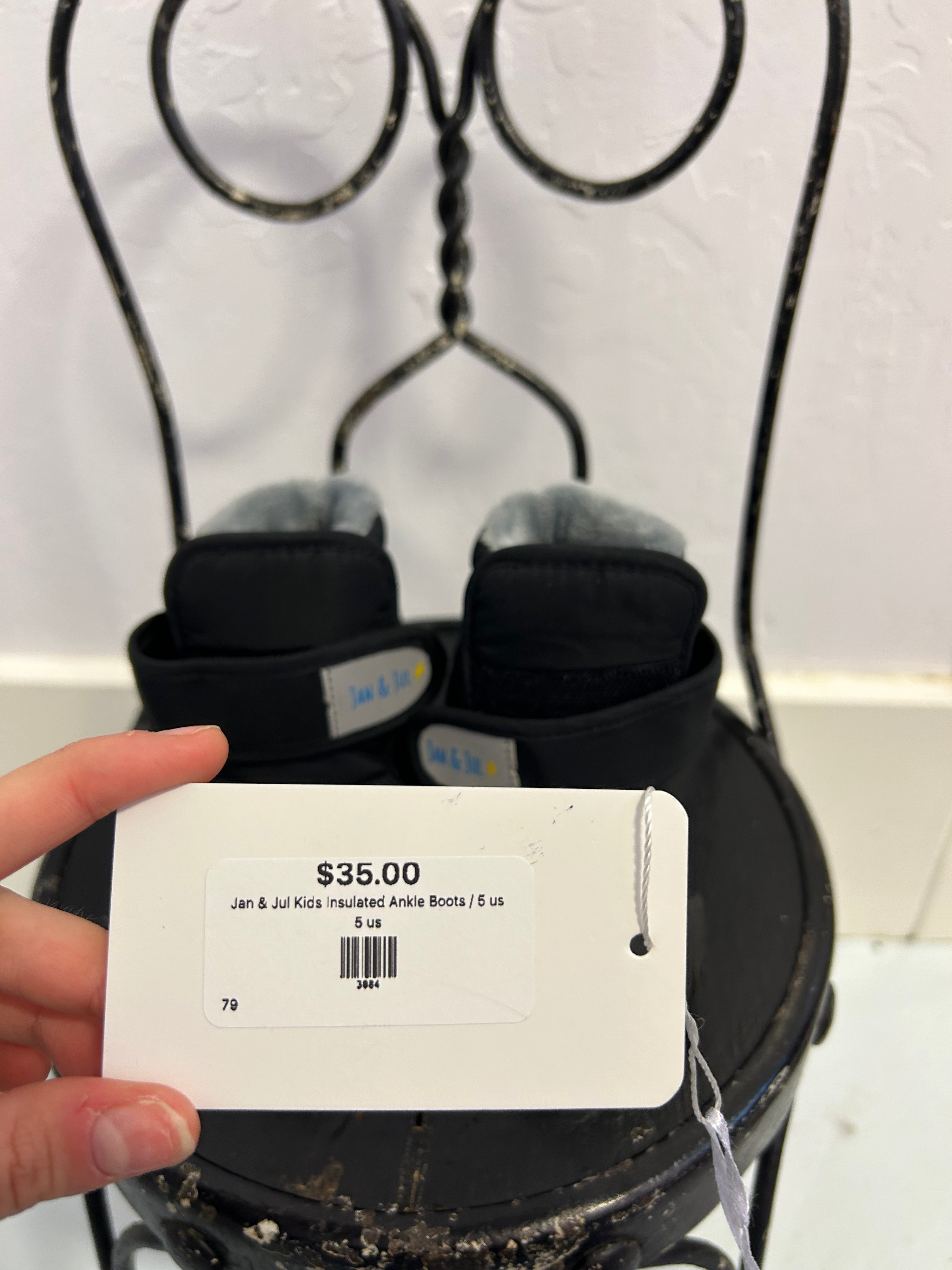 Jan & Jul Kids Insulated Ankle Boots / 5 us