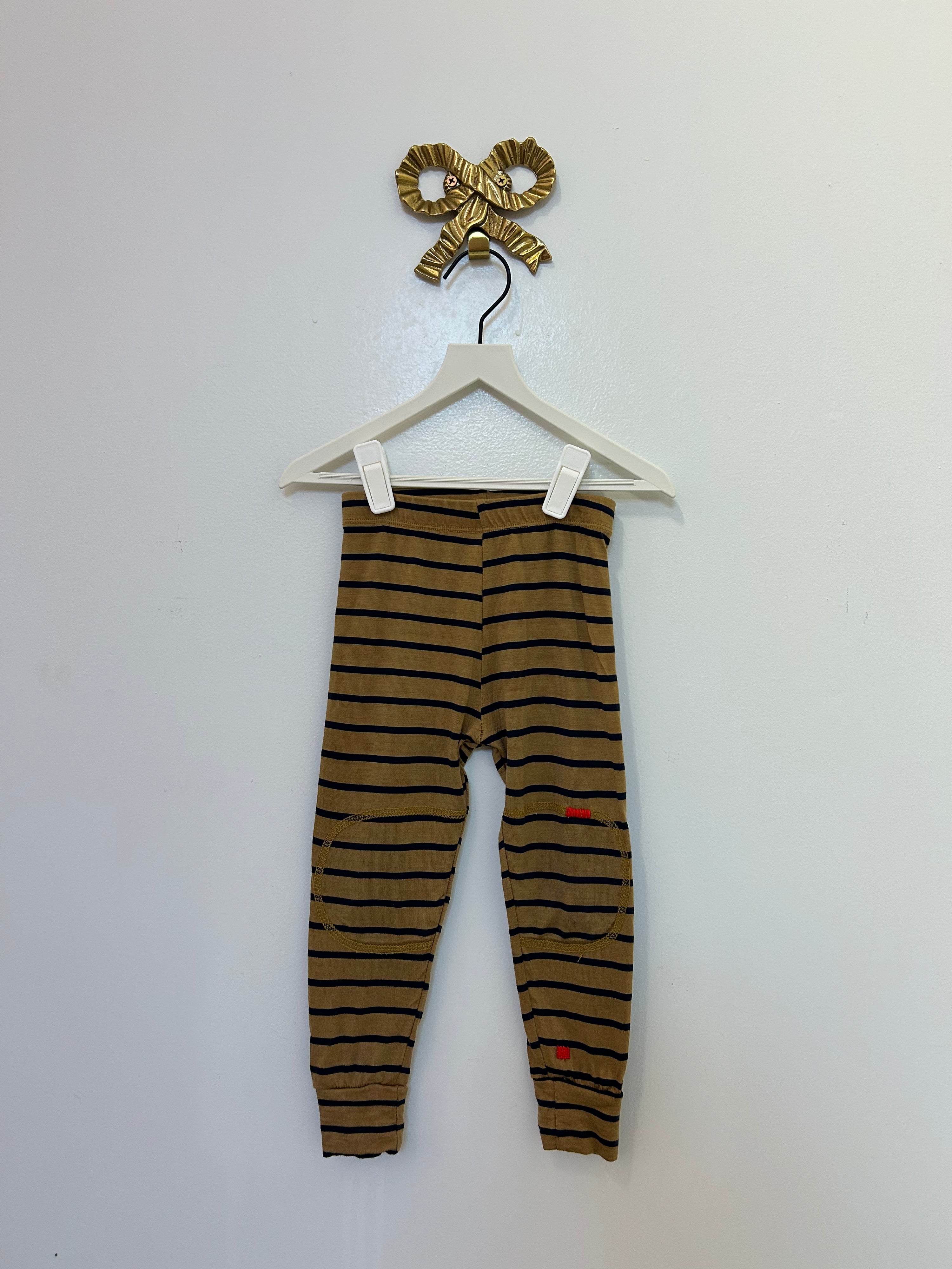 Chasing Windmills Mended Stripe Legging / 12-24 months