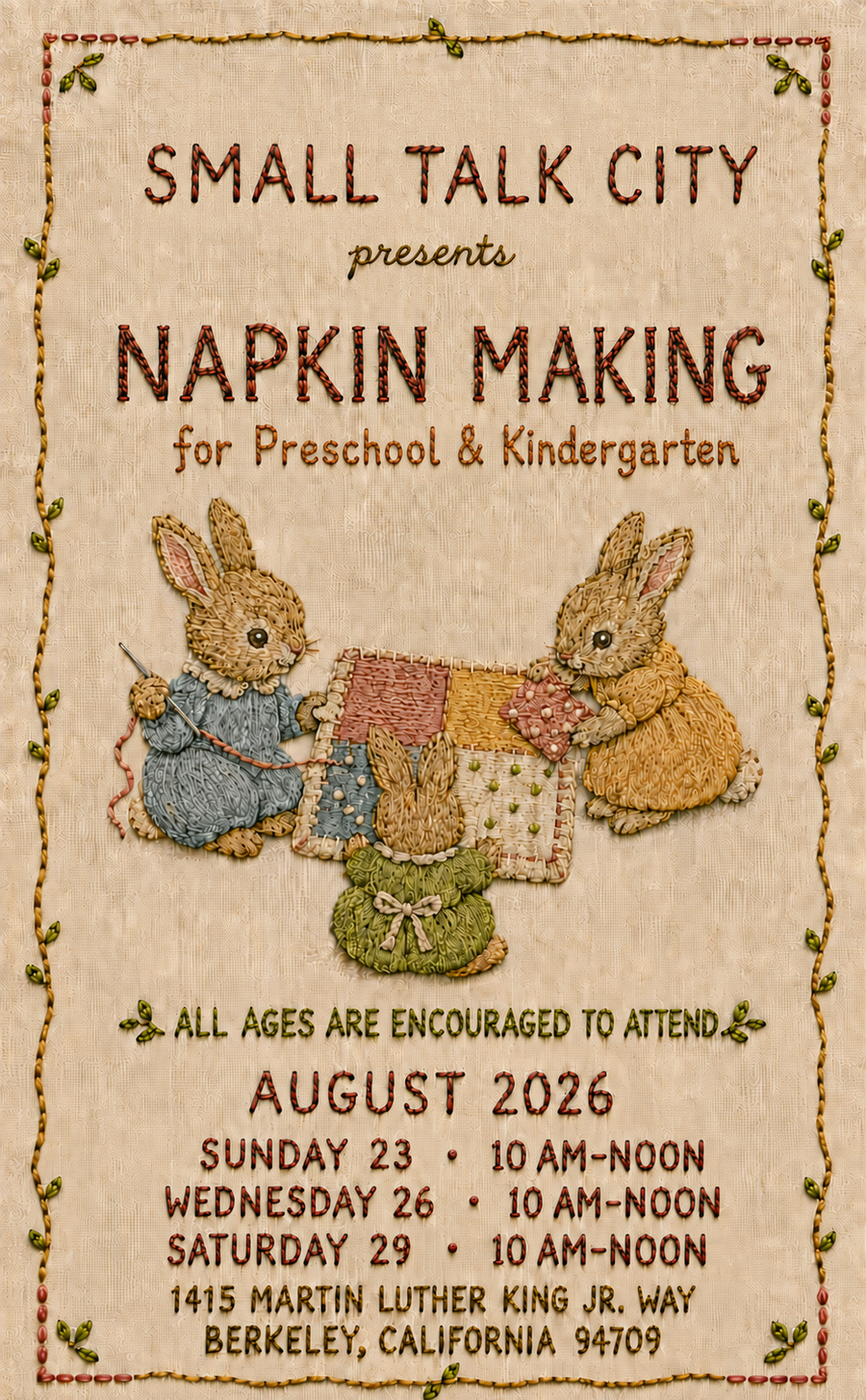 Napkin Making