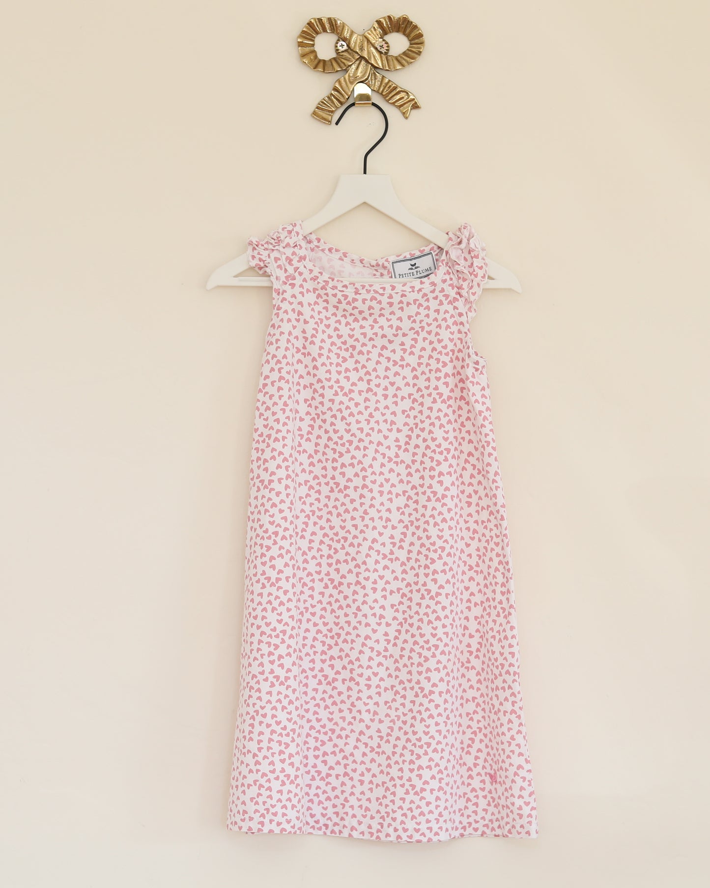 Petite Plume Heart Night Gown / 3T