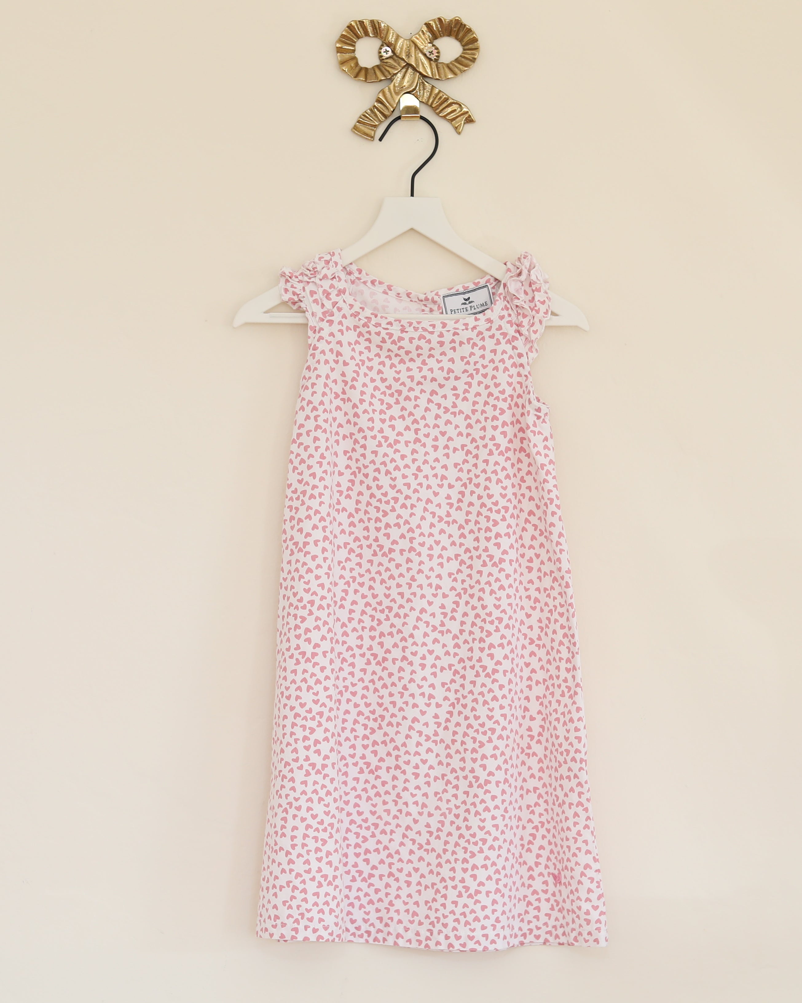 Petite Plume Heart Night Gown / 3T