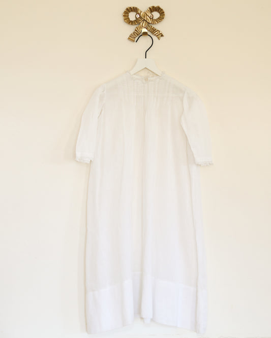 victorian nightdress / 0-12months